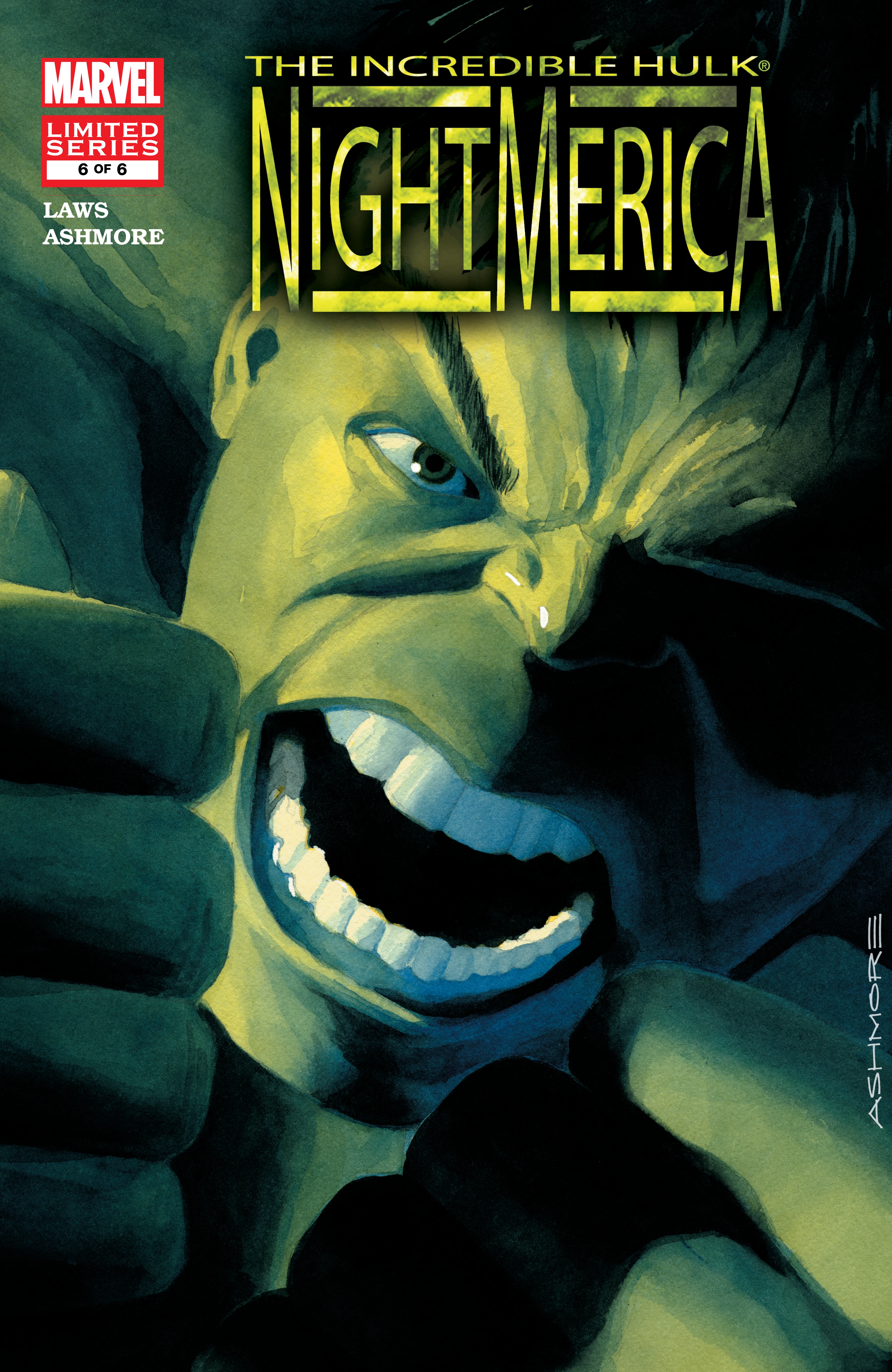 Hulk: Nightmerica #6 (Marvel, 2004 — Cover A) cover